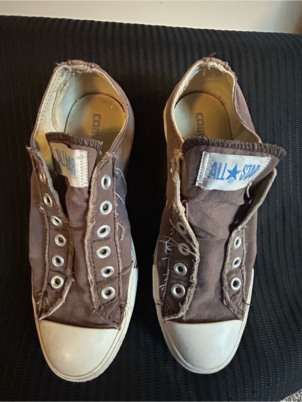 Converse Brown Low-Top Canvas Sneakers